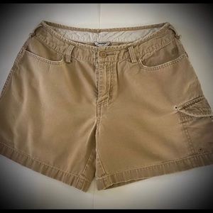 The North Face Cotton A5 Cargo Shorts Women Size 6 Long